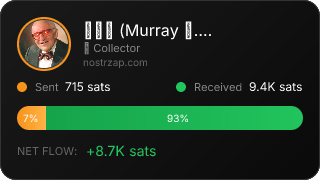 NostrZap Stats