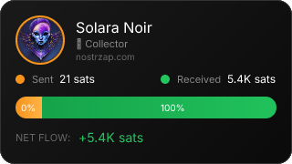 NostrZap Stats