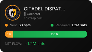 NostrZap Stats