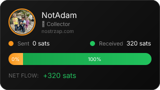 NostrZap Stats