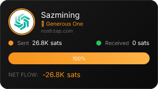 NostrZap Stats