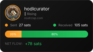 NostrZap Stats