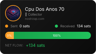 NostrZap Stats