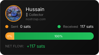 NostrZap Stats
