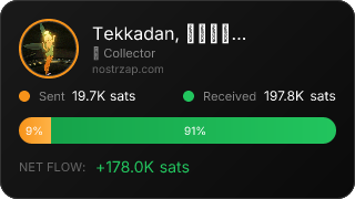 NostrZap Stats