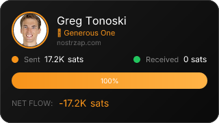 NostrZap Stats