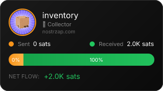 NostrZap Stats