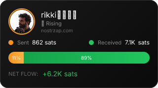 NostrZap Stats
