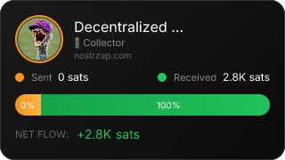 NostrZap Stats