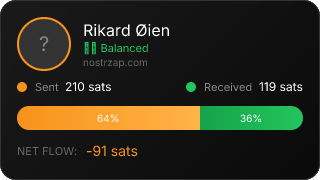 NostrZap Stats