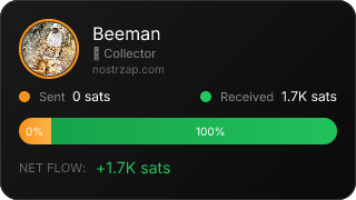 NostrZap Stats