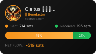 NostrZap Stats