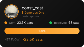 NostrZap Stats