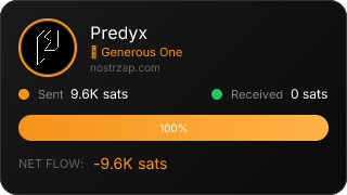 NostrZap Stats