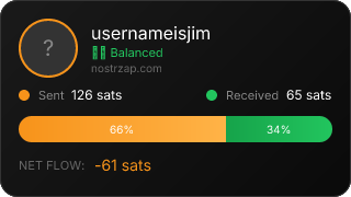 NostrZap Stats