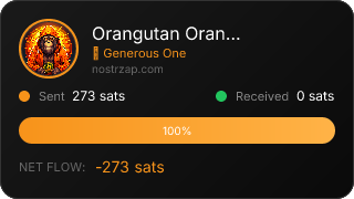 NostrZap Stats