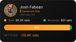 NostrZap Stats