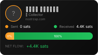 NostrZap Stats