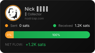 NostrZap Stats