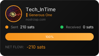 NostrZap Stats