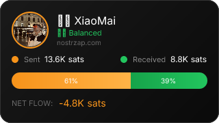 NostrZap Stats