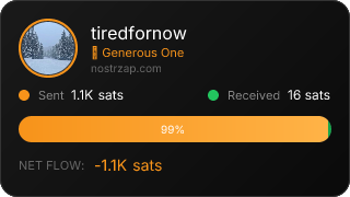 NostrZap Stats