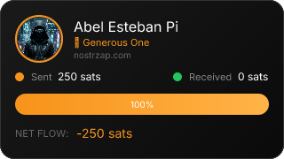 NostrZap Stats
