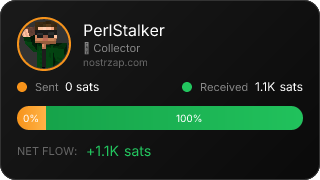NostrZap Stats