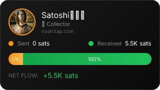 NostrZap Stats