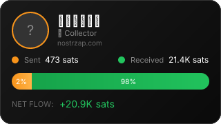 NostrZap Stats