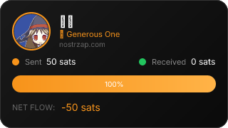 NostrZap Stats