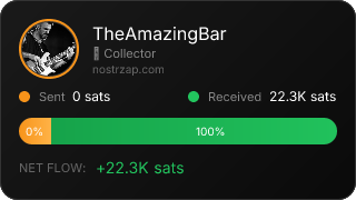 NostrZap Stats