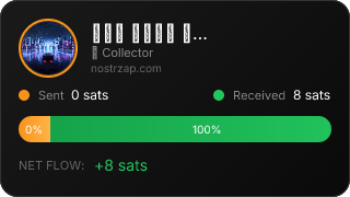 NostrZap Stats