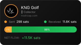 NostrZap Stats