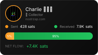 NostrZap Stats