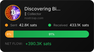 NostrZap Stats