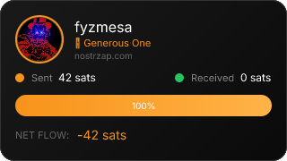 NostrZap Stats