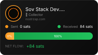 NostrZap Stats