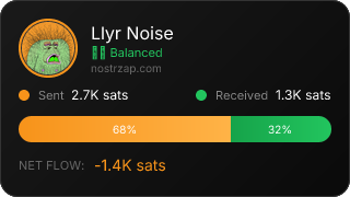 NostrZap Stats