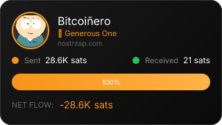 NostrZap Stats