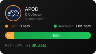 NostrZap Stats