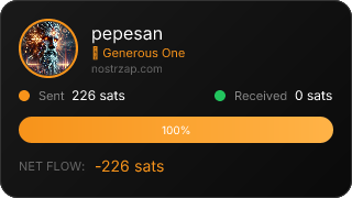 NostrZap Stats