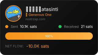 NostrZap Stats