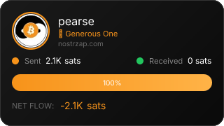 NostrZap Stats