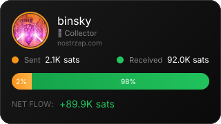 NostrZap Stats