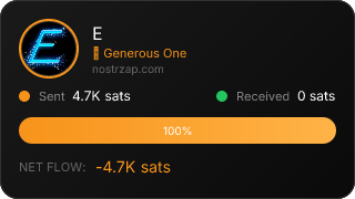 NostrZap Stats