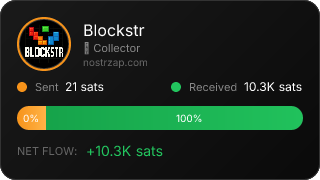 NostrZap Stats