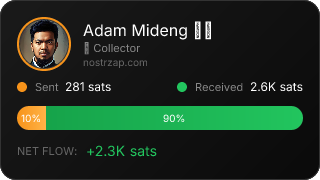NostrZap Stats