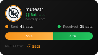 NostrZap Stats