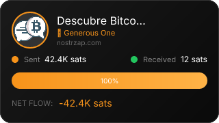 NostrZap Stats